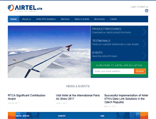 Tablet Screenshot of airtel-atn.com